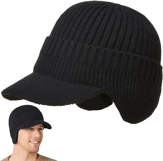 Beanie - Men's Beanie - Winter Beanie - Knitted Beanie - Ski Beanie - Thick Beanie - Thermal Protection for V1188-MS-313-0912