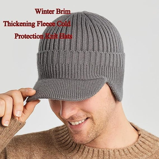 Beanie - Men's Beanie - Winter Beanie - Knitted Beanie - Ski Beanie - Thick Beanie - Thermal Protection for V1188-MS-313-0912