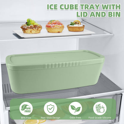 Ice Cube Tray - Silicone Ice Cube Tray - Ice Cube Mold - Ice Cube Mold - For chilling cocktails, whiskey, V1188-MS-313-0914