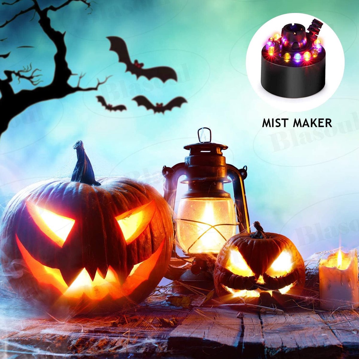 12 LED Ultrasonic Mister for Sinks and Decoration V1188-MS-313-0919