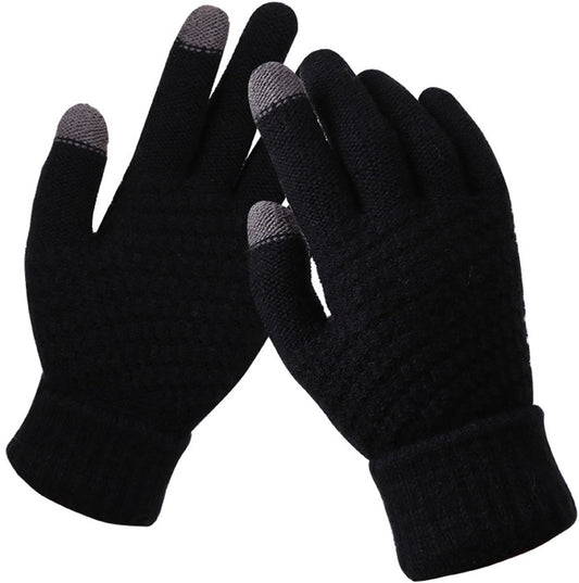 Gloves - Winter Gloves - Outdoor Gloves - Men's Winter Gloves - Warm Winter Gloves for Touchscreen Use - V1188-MS-313-0920