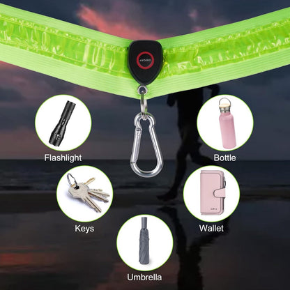Running light - Chest light - Sports running light - Chest walking light - USB rechargeable - Running vest V1188-MS-313-0923