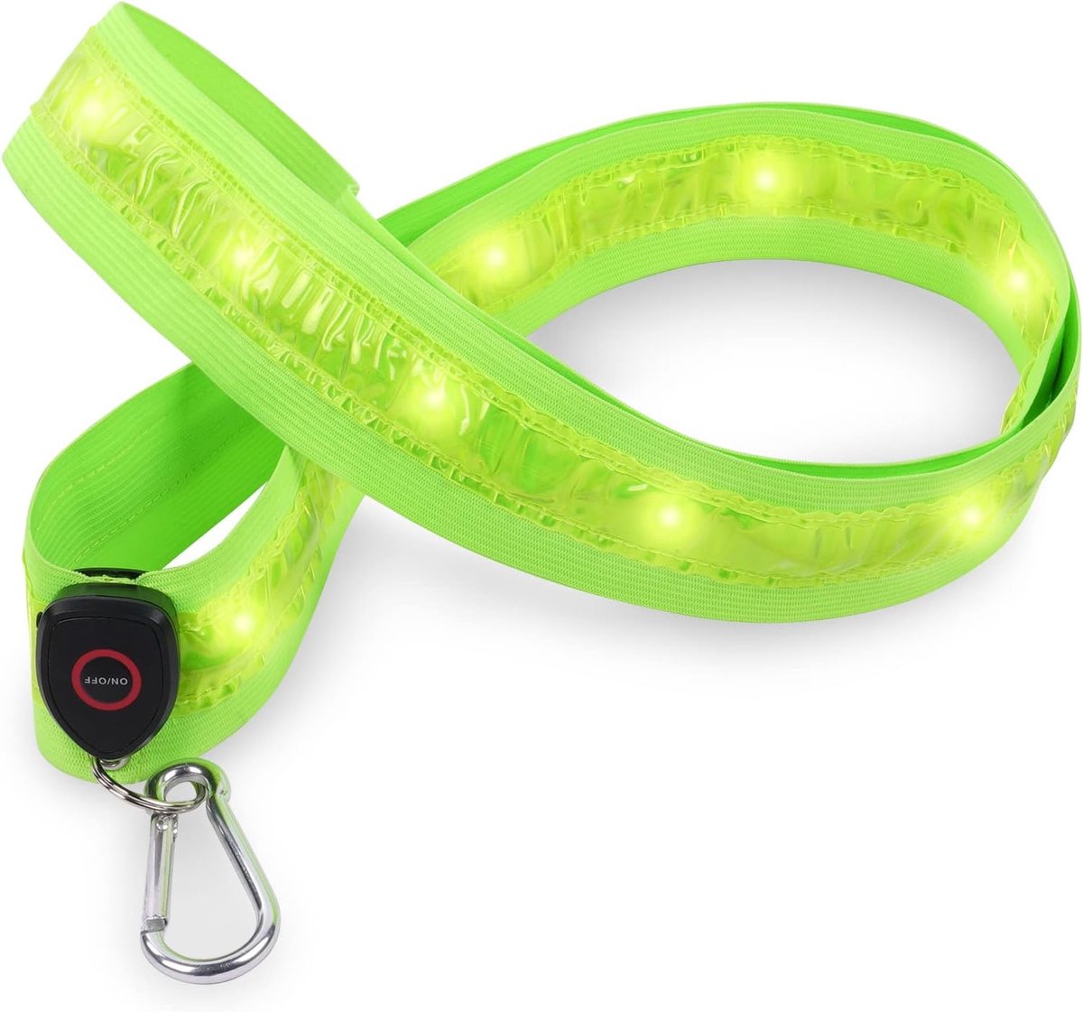 Running light - Chest light - Sports running light - Chest walking light - USB rechargeable - Running vest V1188-MS-313-0923