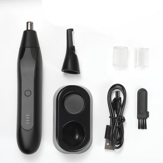 2-in-1 Nose Trimmer - Nose Trimmer - Eyebrow Trimmer - Men's - Women's - Nose Trimmer - Washable - USB V1188-MS-313-0933