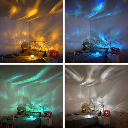 Table lamp - Night light - Northern Lights projector - Northern Lights lamp - Crystal table lamp - LED V1188-MS-313-0941