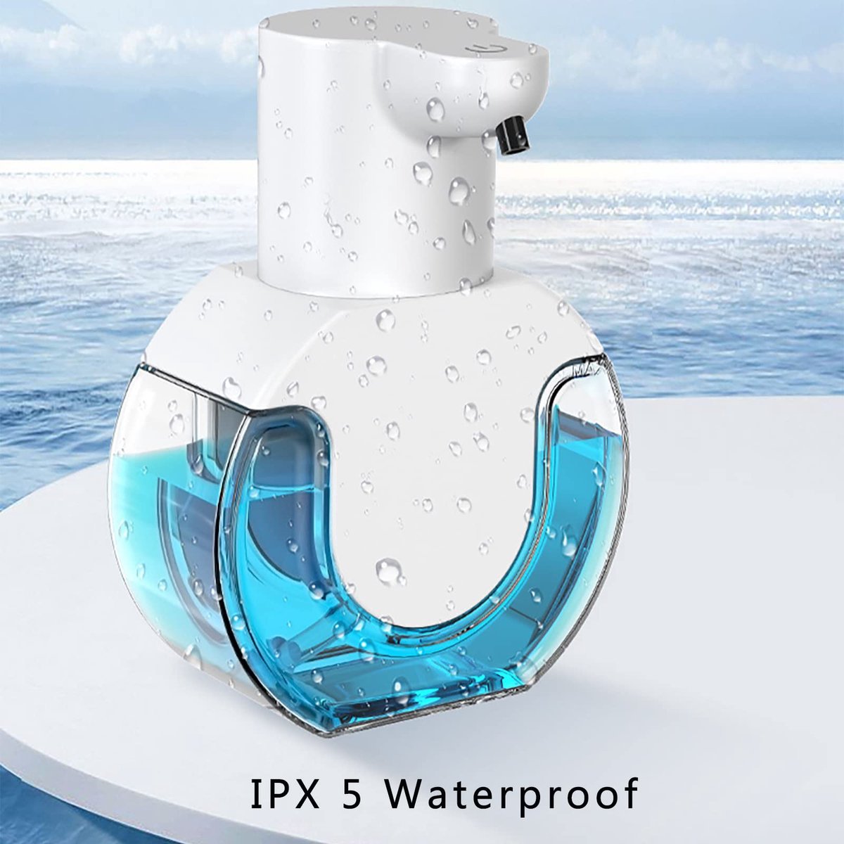 Automatic soap dispenser - 420 ml - USB rechargeable - Automatic foam dispenser - Foam technology - Infrared V1188-MS-313-0942