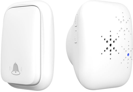 Wireless Doorbell - Doorbells - Wireless Doorbell - Standalone Doorbell - No Battery Required - Wireless V1188-MS-313-0949