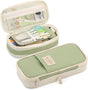 Large capacity pencil case, writing pencil case suitable for teenage girls, green, pencil case V1188-MS-313-0956