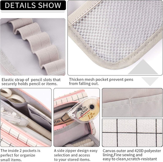 Pencil case - Pencil case for boys - Pencil cases for girls - Pencil case for school - Large pencil case - V1188-MS-313-0966