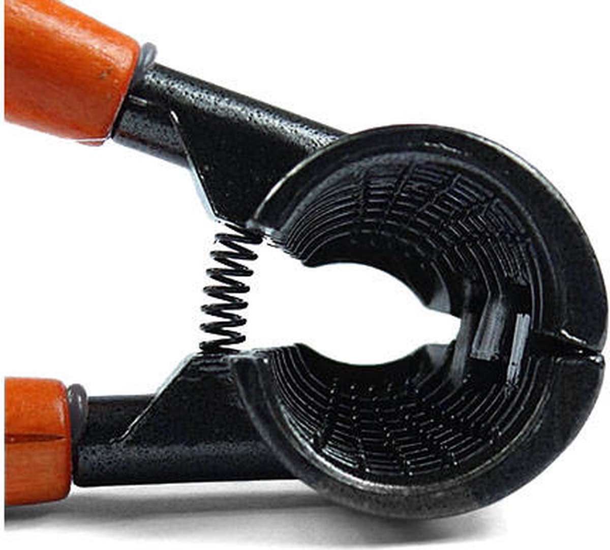 TR Goods - Steel nutcracker with wooden handle - Suitable for all nuts, including walnuts, hazelnuts and V1188-MS-313-0983
