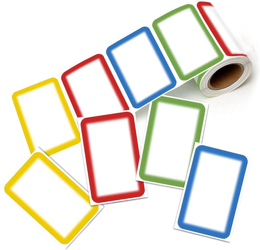 Self-adhesive name labels - Freezer stickers - Moving stickers - Waterproof - Self-adhesive labels - For V1188-MS-313-0985