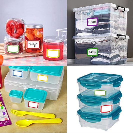 Self-adhesive name labels - Freezer stickers - Moving stickers - Waterproof - Self-adhesive labels - For V1188-MS-313-0985