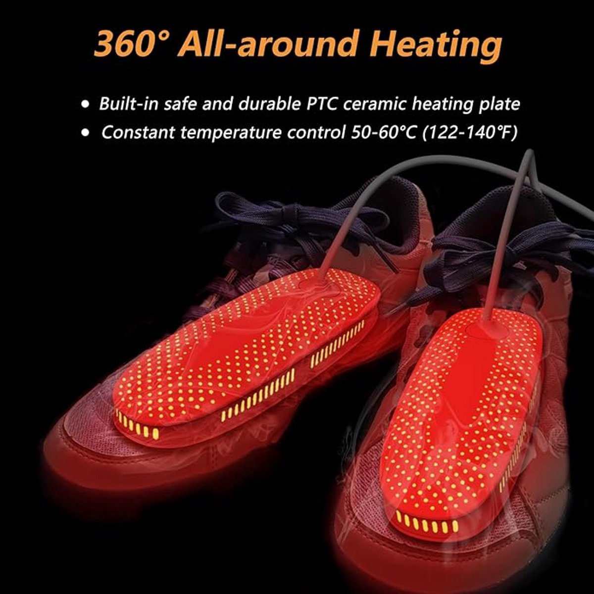 Shoe dryer - Women's shoes - Electric shoe dryer - Boot dryer - Boot warmer - Ozone deodorizer with timer V1188-MS-313-1002