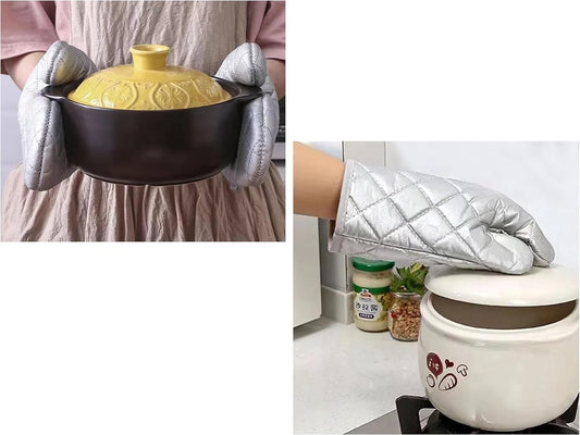 Ironing gloves for garment steamers, set of 4, flexible, steam-resistant, heat-resistant, waterproof, for V1188-MS-313-1003