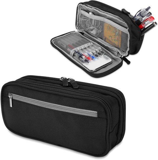 Pencil case - Pouch - Cases - Makeup bag - Adult pencil case - Makeup bag - Pencil case - School pencil case V1188-MS-313-1007