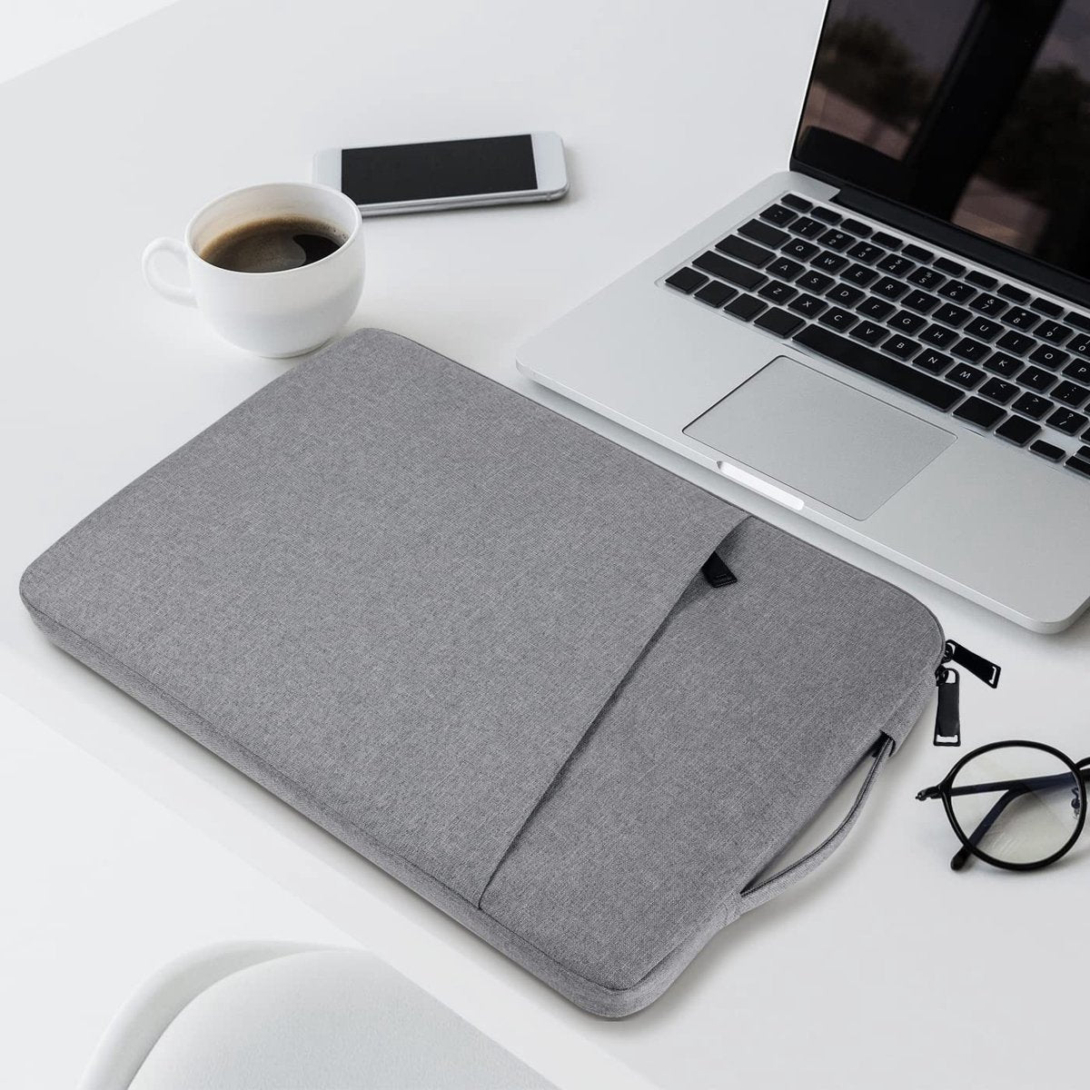 15.6-inch Laptop Sleeve - Protective Case - Laptop Storage Bag - Shockproof - Scratch-resistant - V1188-MS-313-1015