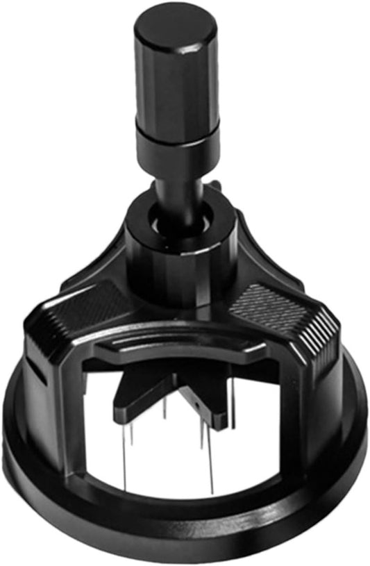 Manual coffee press - Magnetic coffee preparation tool - Coffee maker accessory - Non-slip prong mixer - V1188-MS-313-1016