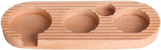 Espresso press holder - Espresso press holder - 58mm wooden coffee press holder - Espresso tools for V1188-MS-313-1022