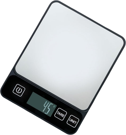 Precision scale - Digital kitchen scale - Barista scale - Professional food scale with a 10 kg weighing V1188-MS-313-1026