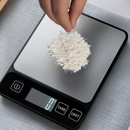 Precision scale - Digital kitchen scale - Barista scale - Professional food scale with a 10 kg weighing V1188-MS-313-1026