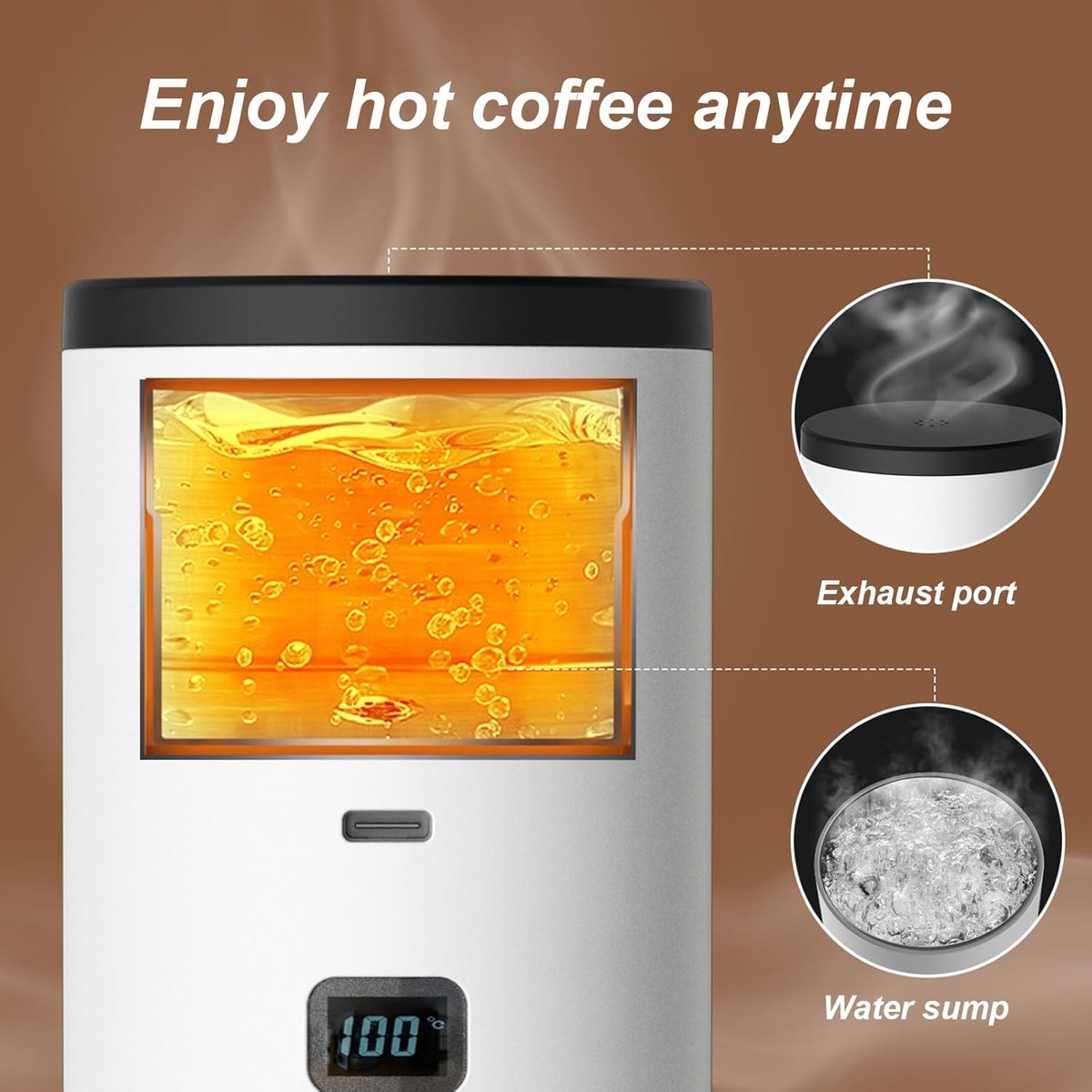 Coffee maker - Coffee machines - Portable coffee maker - 3-in-1 coffee maker - Portable electric espresso V1188-MS-313-1037