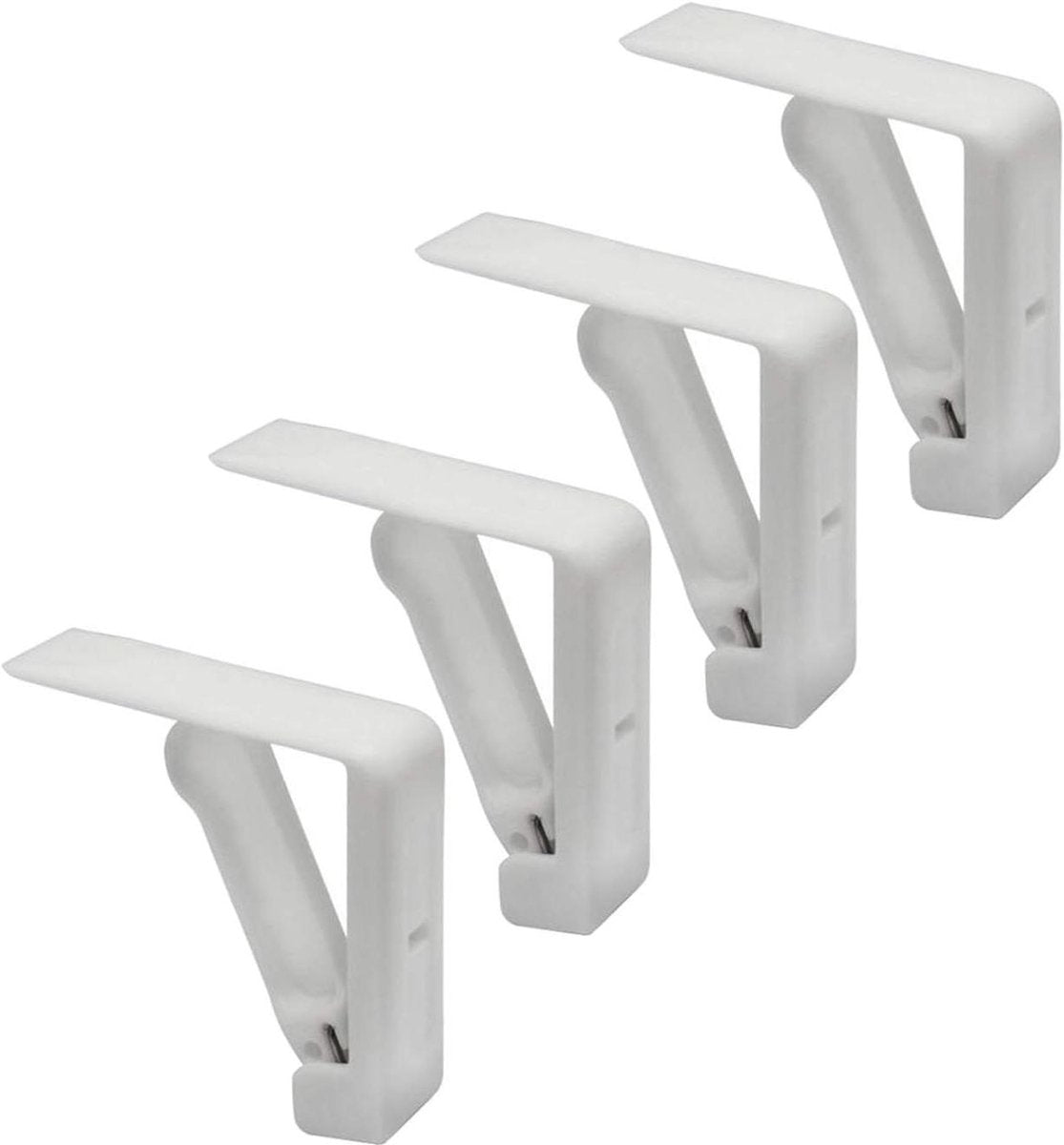 Tablecloth clips - For outdoor use, garden, picnics, weddings, parties, buffets and restaurants - Wit. V1188-MS-313-1040