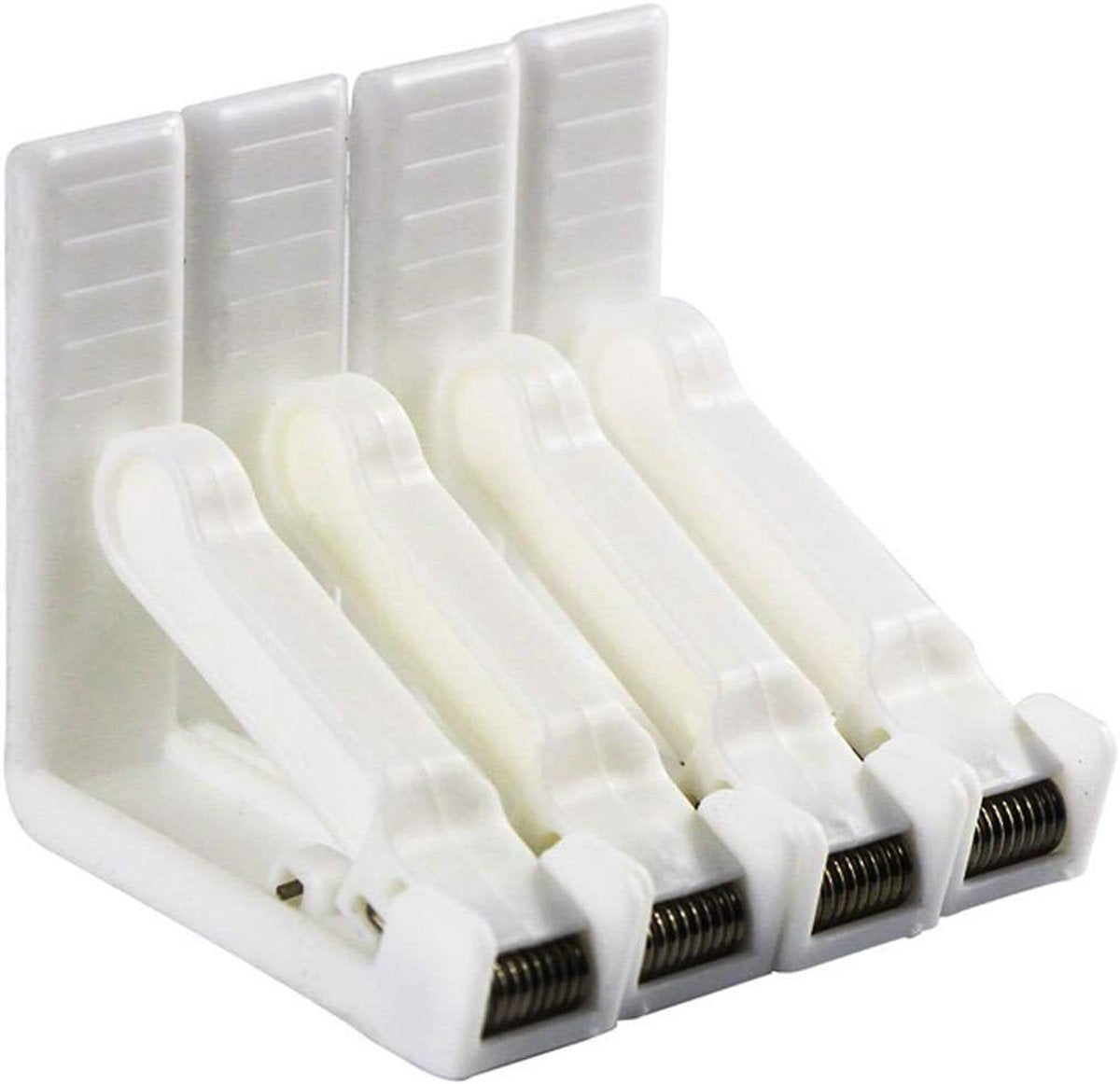 Tablecloth clips - For outdoor use, garden, picnics, weddings, parties, buffets and restaurants - Wit. V1188-MS-313-1040