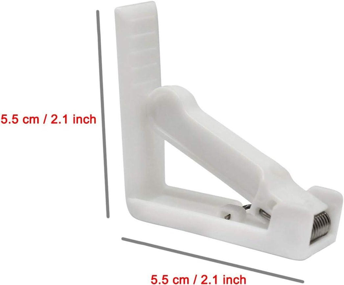 Tablecloth clips - For outdoor use, garden, picnics, weddings, parties, buffets and restaurants - Wit. V1188-MS-313-1040