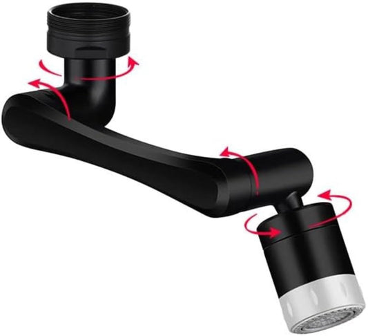 1440 degrees Rotating Faucet - Faucet - Faucet Fitting - Faucet Head - Stainless Steel - Aerator - Rotating - V1188-MS-313-1048