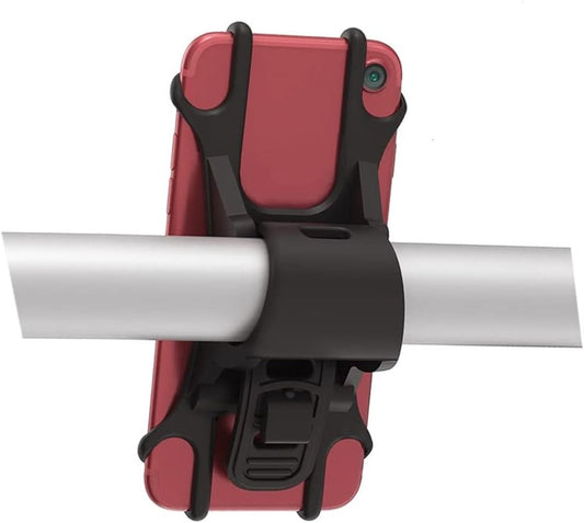 Phone holder for bicycles and motorcycles with GPS/maps/music - Made of durable, non-slip silicone - V1188-MS-313-1066