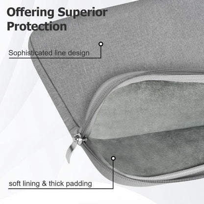 15.6-inch Laptop Sleeve - Grijs - Waterproof - Shockproof - Scratch-resistant - Splash-proof - Laptop Sleeve V1188-MS-313-1069