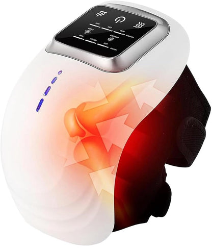 Rechargeable cordless knee massager - LED screen - For swollen and painful joints - 3 intensity levels - V1188-MS-313-1074
