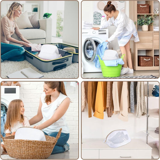 Laundry bag - Packing cubes - Laundry net - Women's shoe bag - Laundry bags with zipper - Compression V1188-MS-313-1080