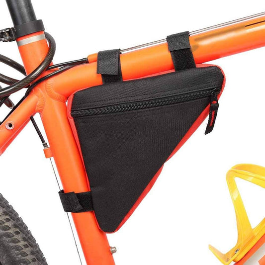 Bicycle panniers - Bicycle frame bags - Oxford outdoor saddle bag with zippered pocket and quick-release V1188-MS-313-1094
