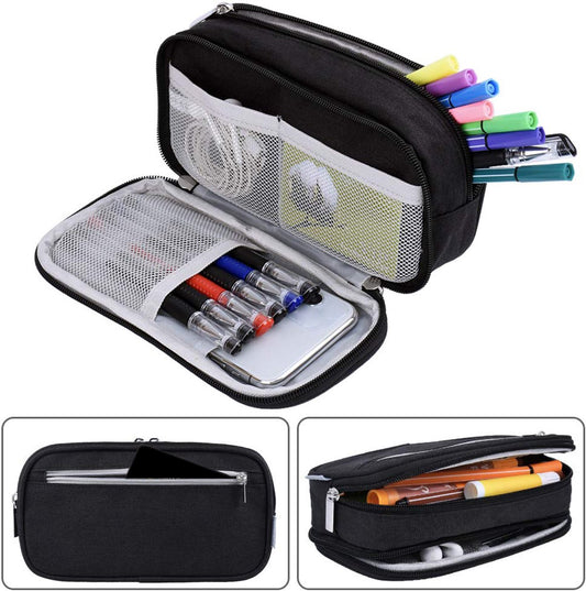 Large Capacity Pencil Case - School Pencil Case - Storage Case - Large Capacity Pencil Case for Boys and V1188-MS-313-1105