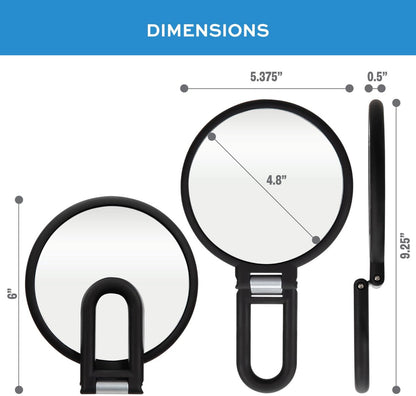 Pocket Mirror - 15x Magnifying Pocket Mirror - Pocket Mirror - Portable Travel Mirror - Makeup Mirror - V1188-MS-313-1108