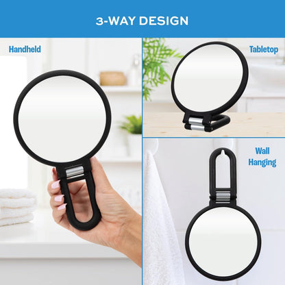 Pocket Mirror - 15x Magnifying Pocket Mirror - Pocket Mirror - Portable Travel Mirror - Makeup Mirror - V1188-MS-313-1108