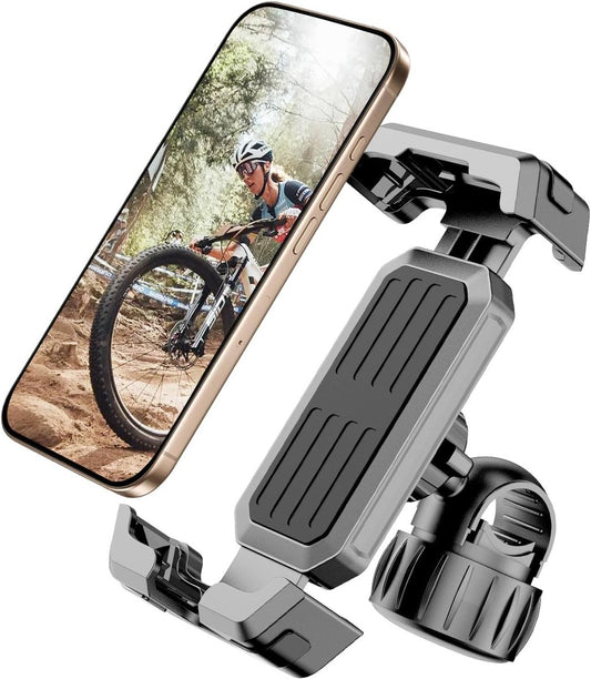 Bicycle Phone Holder - Easy to Install - Motorcycle Phone Holder - [Ultra-Stable Bicycle Phone Holder - V1188-MS-313-1116
