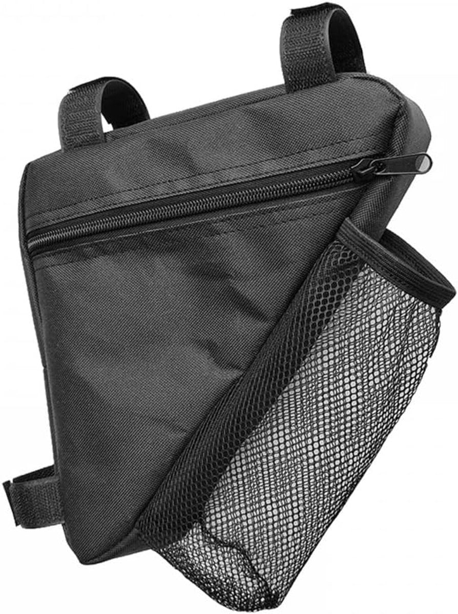 Bicycle pannier - Bicycle pannier with triangular frame - Waterproof bicycle pannier - With mesh pocket for V1188-MS-313-1118