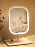 Makeup Mirror with Lighting - 3 Light Colors - Dimmable - Mirror with Lights - Smart Touch - USB Charging Port V1188-MS-318-001