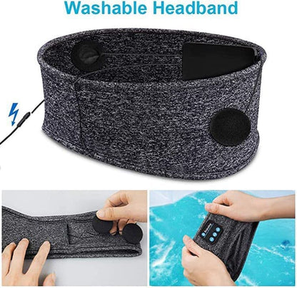 Bluetooth Sleep Headphones Headband with Eye Mask, One Size V1188-MS-325-0010