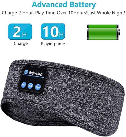 Bluetooth Sleep Headphones Headband with Eye Mask, One Size V1188-MS-325-0010