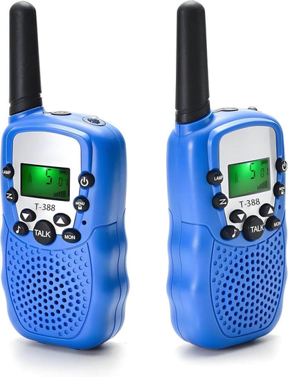 2-Pack Kids Walkie Talkies with 3 km Range, Blue V1188-MS-325-0012