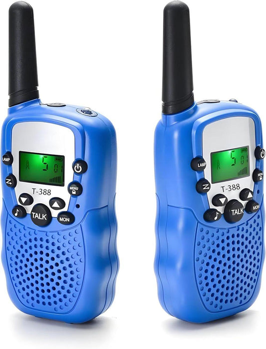 2-Pack Kids Walkie Talkies with 3 km Range, Blue V1188-MS-325-0012