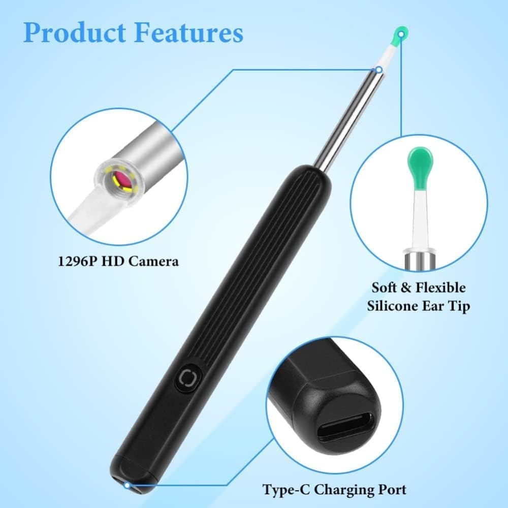 Wireless Smart Ear Cleaner with Camera for Safe Ear Inspection V1188-MS-325-0018