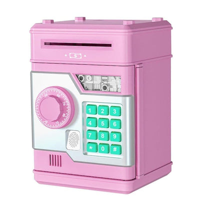 Children's Electronic Piggy Bank with Fingerprint & Password Protection, Automatic Saving Function, Mini V1188-MS-325-0030