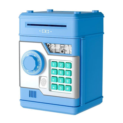 Electronic Piggy Bank for Kids with Fingerprint Opening, Password Protection, Automatic Saving Function, Mini V1188-MS-325-0033