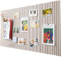 Self-adhesive Photo Board, Decorative Felt and Cork Wall Panel for Photos and Messages, Acoustic Panels V1188-MS-325-0039