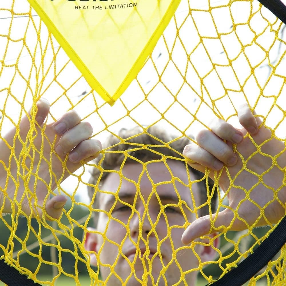 2-Pack Football Goal Training Nets, Durable Stable for Shooting Practice, Easy to Assemble Remove, Black, 7.3 V1188-MS-325-0047