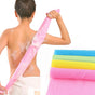 4pcs Multicolor Nylon Japanese Exfoliating Shower Scrub Washcloth Towel, Soft Body Cleaning Sponges V1188-MS-325-0048